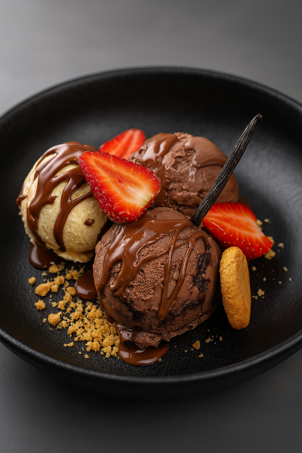 Chocolate Cookie Crumble