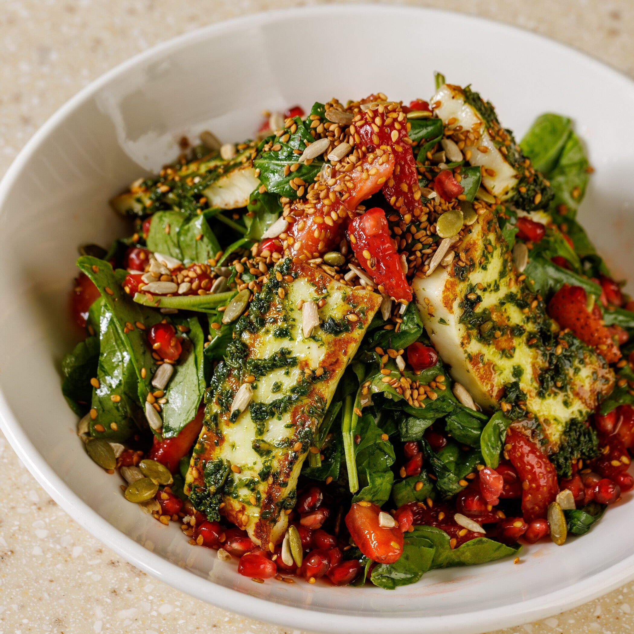 Halloumi Salad