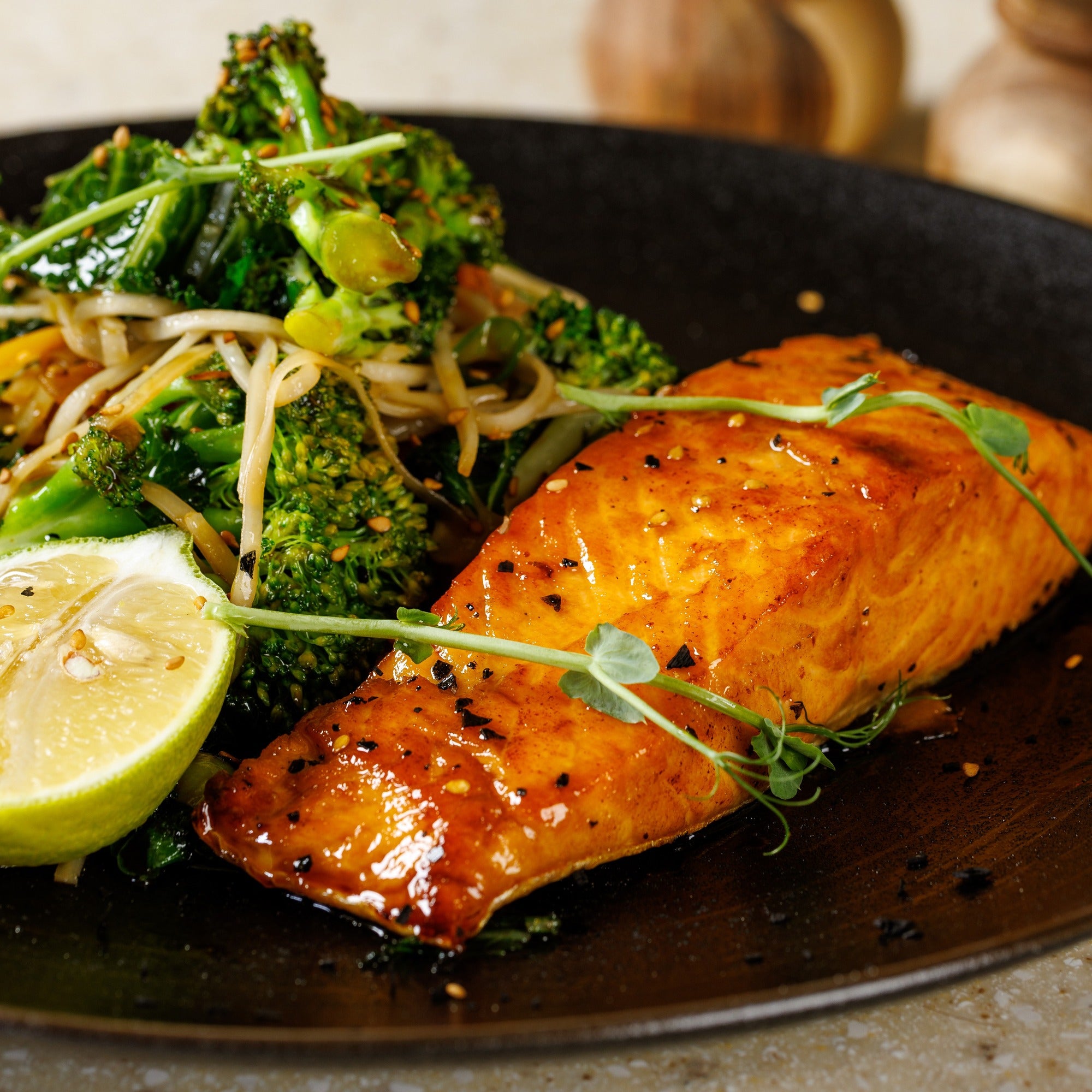 TERIYAKI MARINATED SALMON