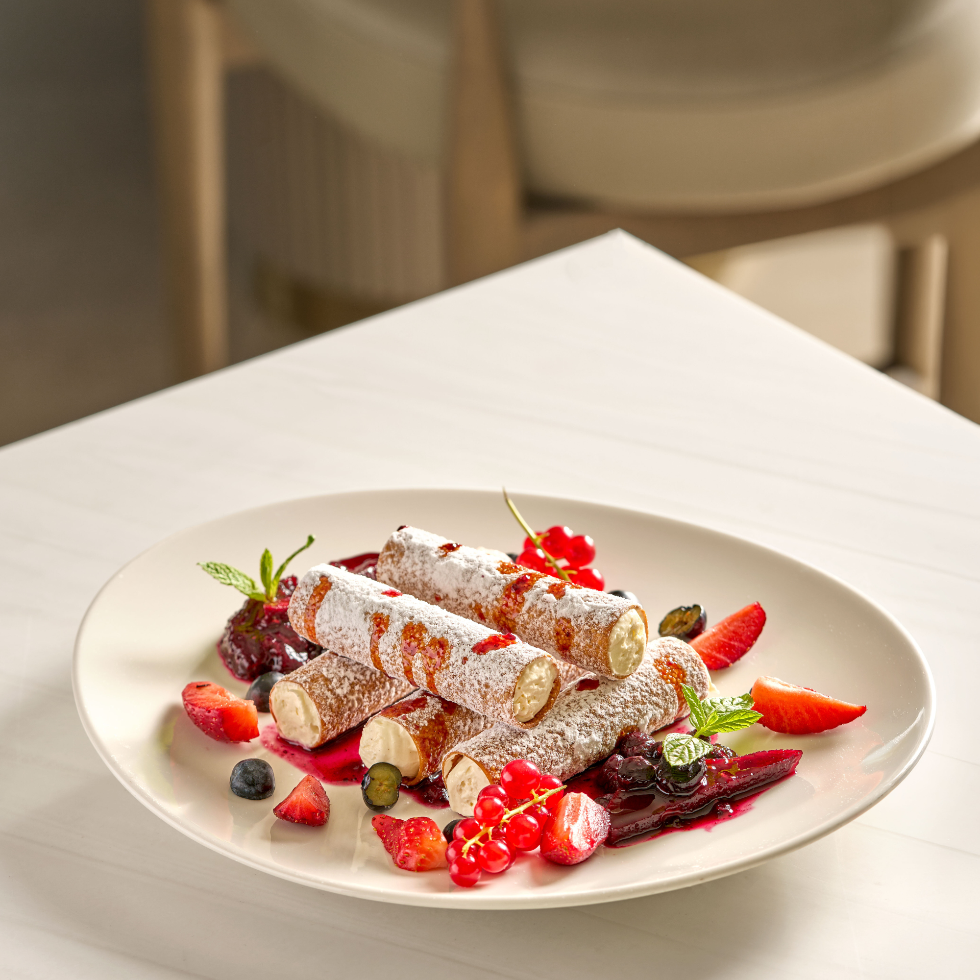 Mixed Berry Cannelloni